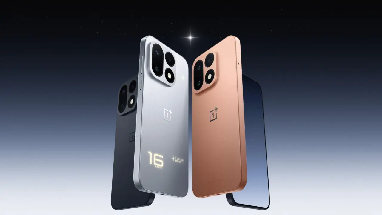 OnePlus 16R smartphone rendering