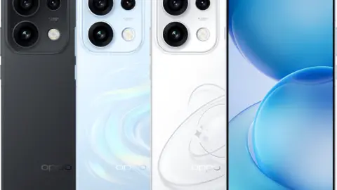 Oppo Reno 17 Pro front view