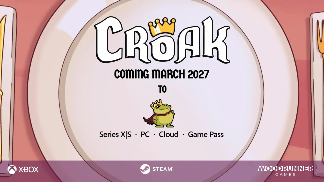 Precision platformer Croak launches March 2027 on Xbox Series and PC