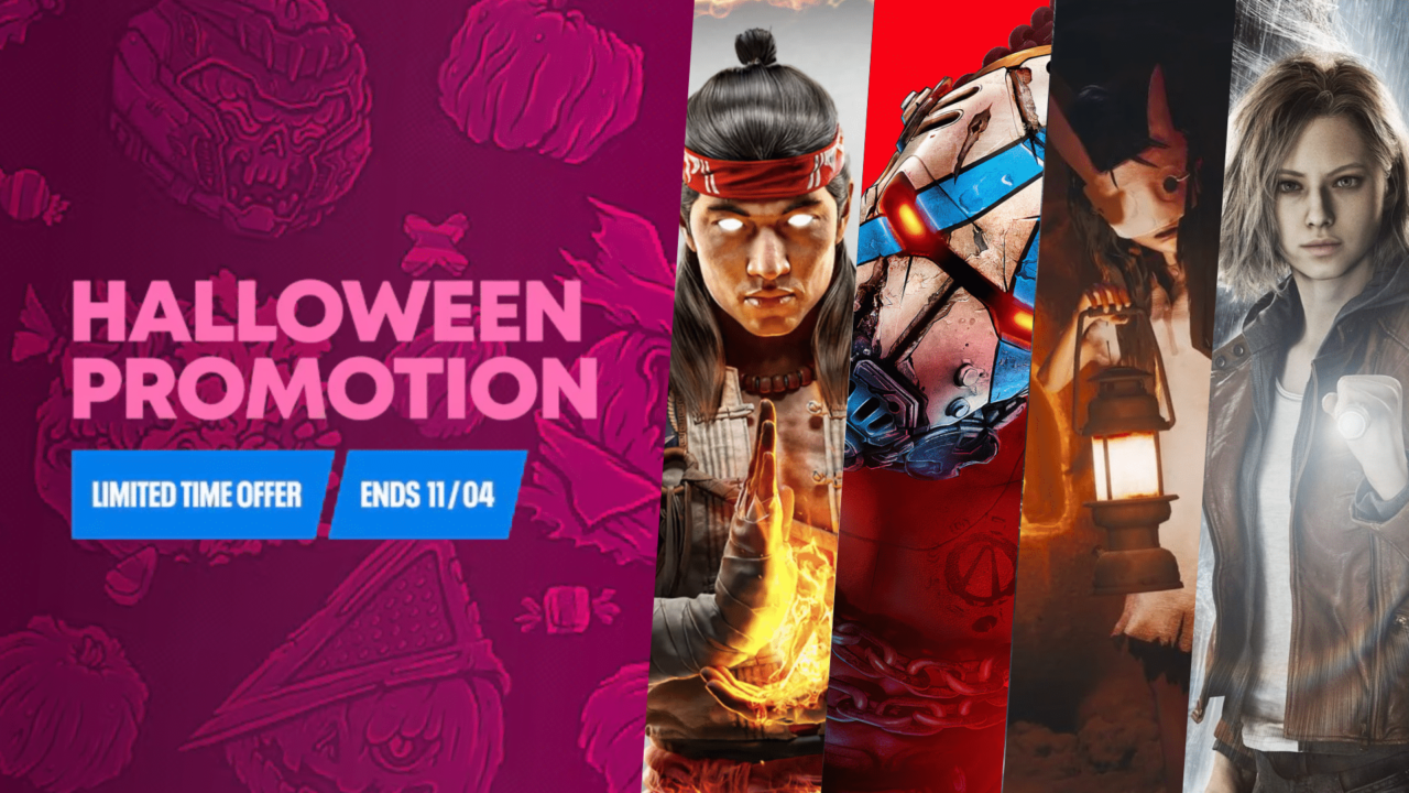 PSN Store Halloween Sale promotional graphic
