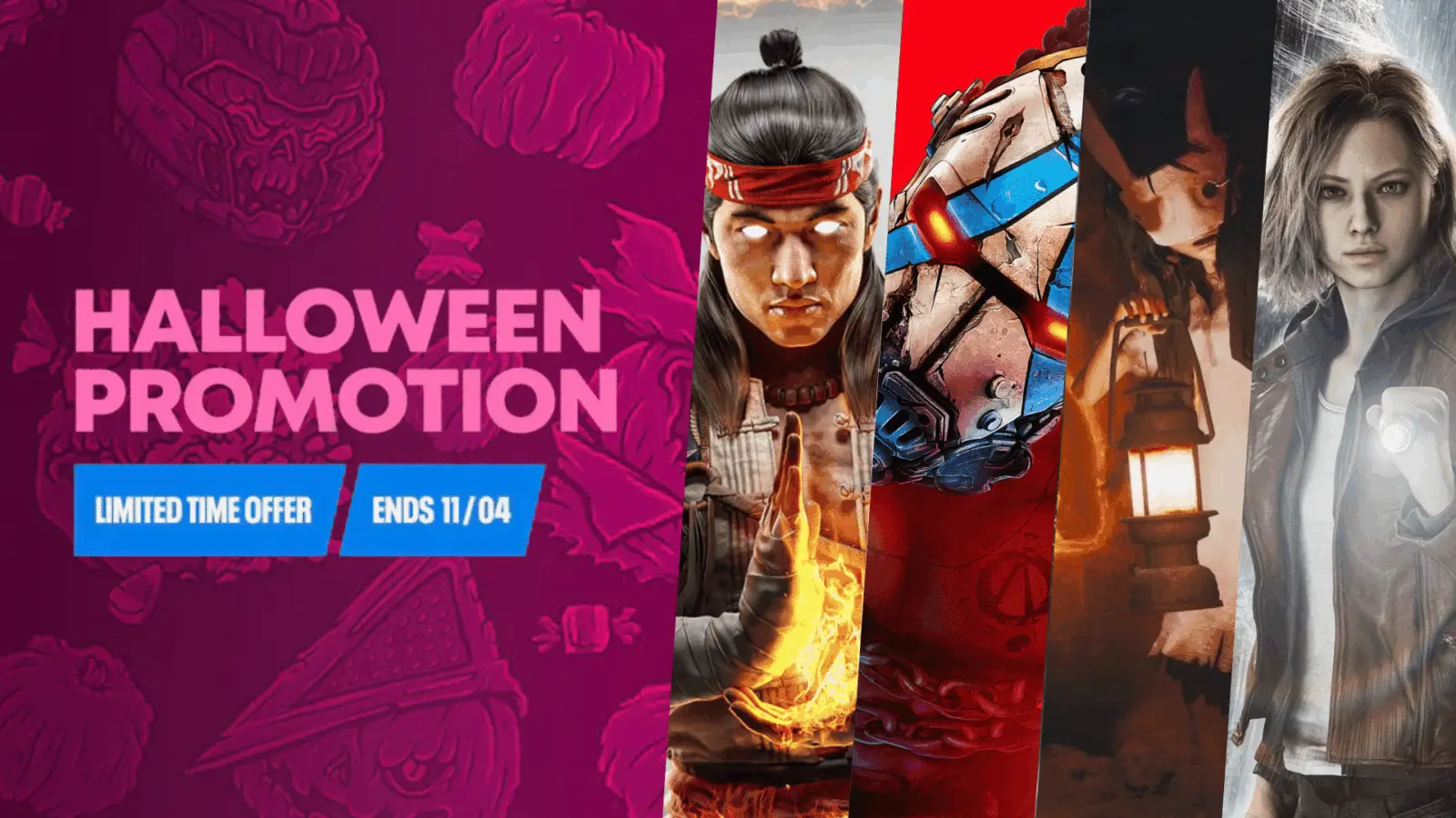 PSN Store Halloween Sale promotional graphic