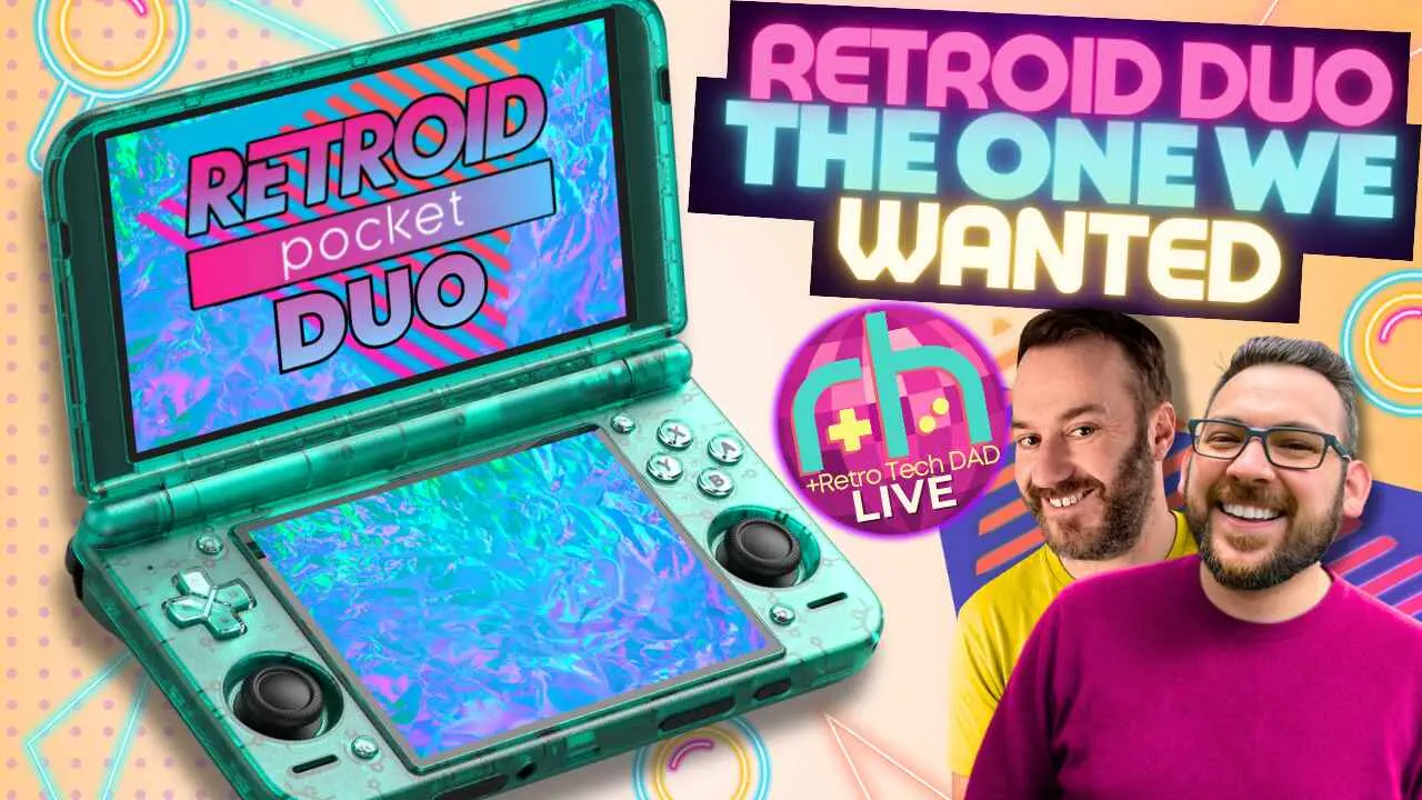 Retroid Pocket Duo dual-screen handheld