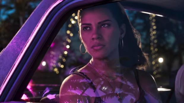 GTA 6 concept art showing dual protagonists
