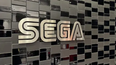 Sega logo and AI concept