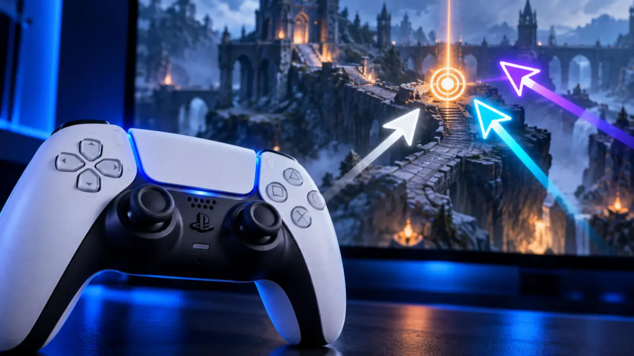 Sony Adaptive screen share pointer and reactions during gameplay