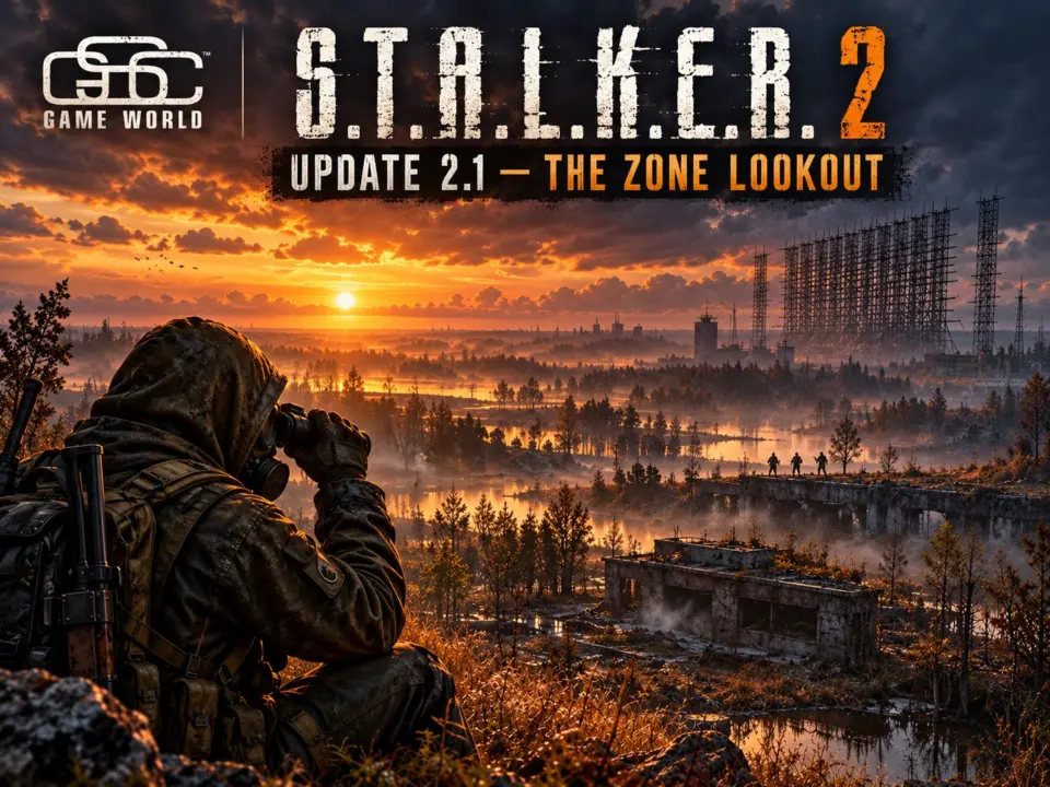 S.T.A.L.K.E.R. 2 Update 2.1 extends NPC streaming distance to make the Zone feel alive