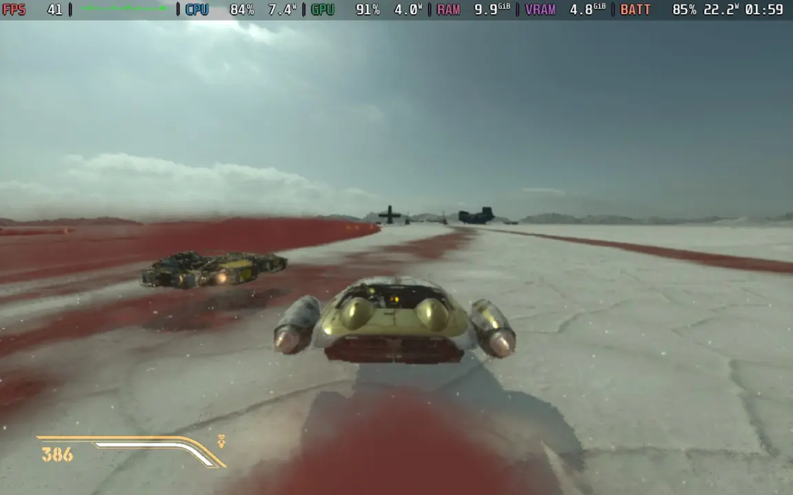 Star Wars: Galactic Racer gameplay on Steam Deck