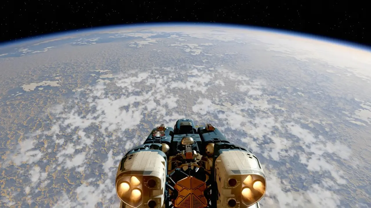 Starfield modder adds seamless planet landings without loading screens