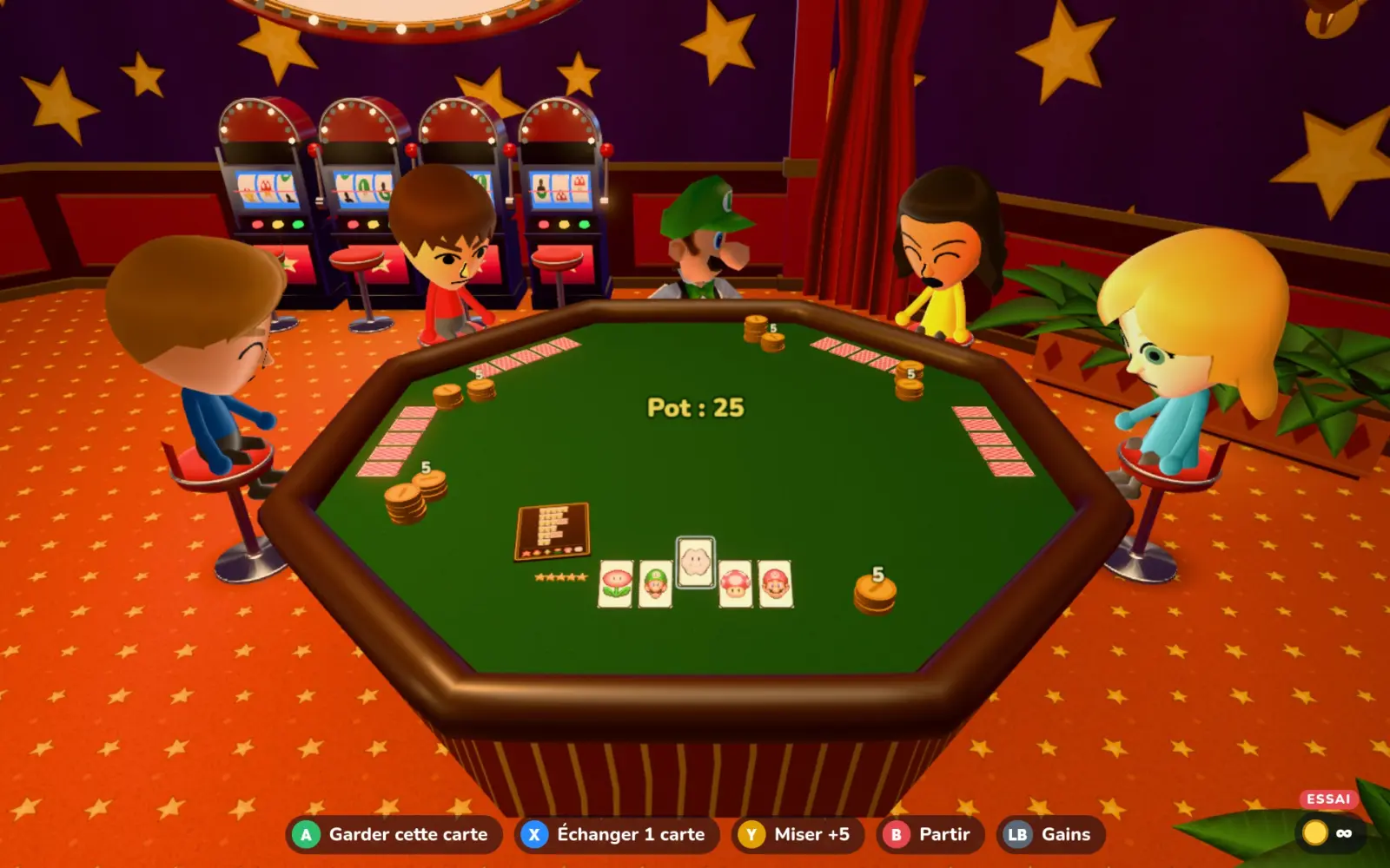 Steam Deck displaying a plugin interface mimicking Nintendo 3DS menus