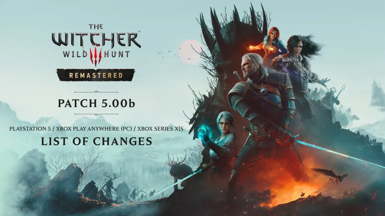 The Witcher 3 Remastered hotfix restores DLSS on Xbox Play Anywhere and fixes dark interiors
