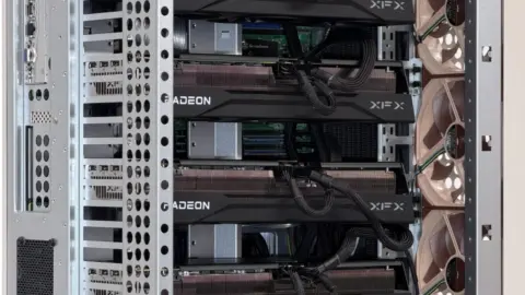 Tiny Corp’s $64,000 Tinybox workstation packs four GPUs and an AMD Epyc Genoa CPU