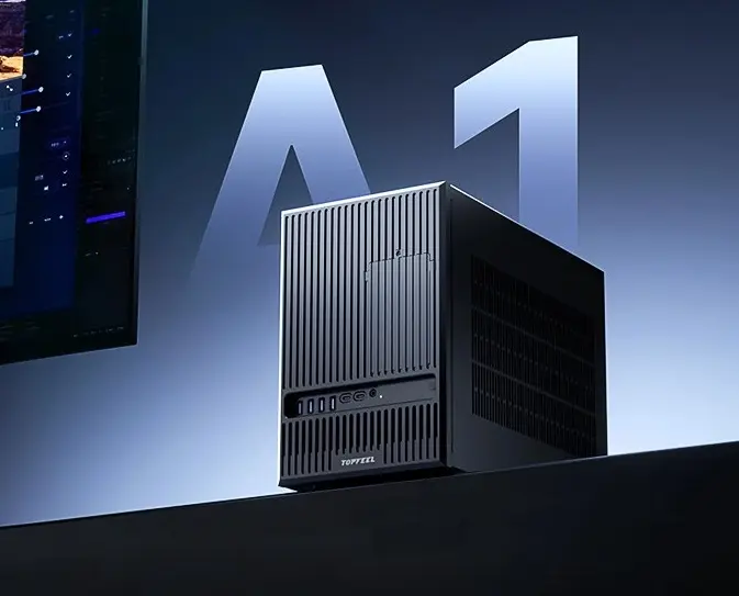 Topfeel DeskOne A1 packs 24-core Intel Core Ultra 9 and 256 GB RAM in a 21-liter chassis