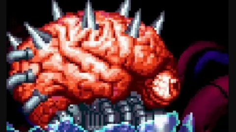 Ubisoft logo and Metroid game art