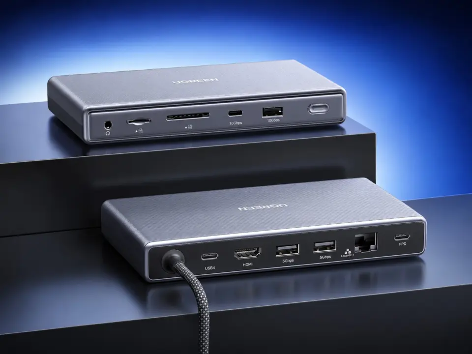 Ugreen 11-in-1 USB4 dock drives single 4K 240Hz monitor for $150