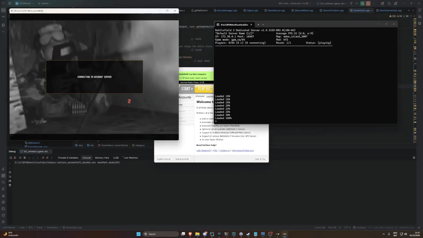 Battlefield 2 gameplay scene