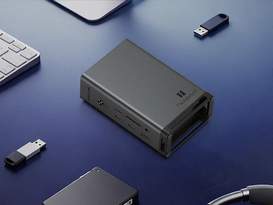 Wavlink BlitZDockM brings 6,200 MB/s SSD speeds to Thunderbolt 5 hubs