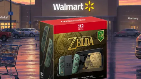 Zelda 40th Anniversary Switch 2 Console Hits $519.99 as Early Unboxings Reveal Black, Gold, and Green Design