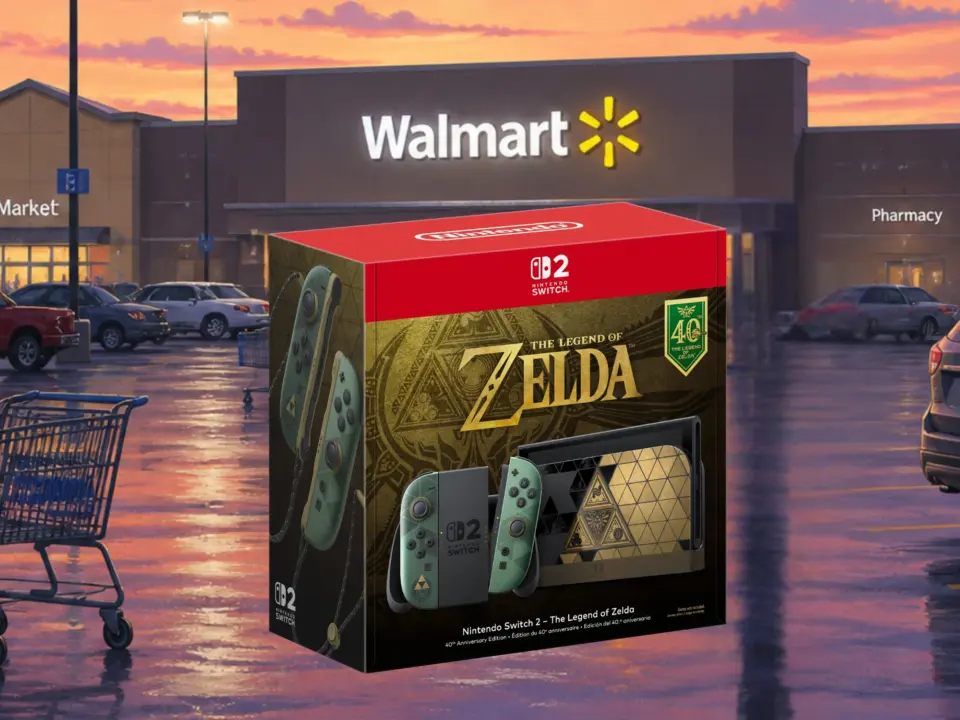 Zelda 40th Anniversary Switch 2 Console Hits $519.99 as Early Unboxings Reveal Black, Gold, and Green Design